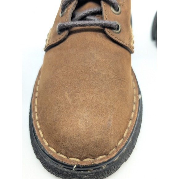 Börn M W B2346 Brown Leather Lace Up Oxford Shoes Women Size 38 - Picture 11 of 16